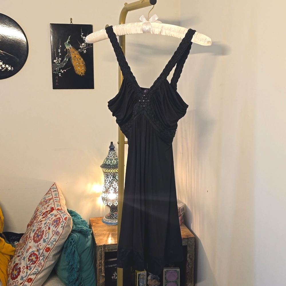 Gorgeous little black dress by Hale Bob